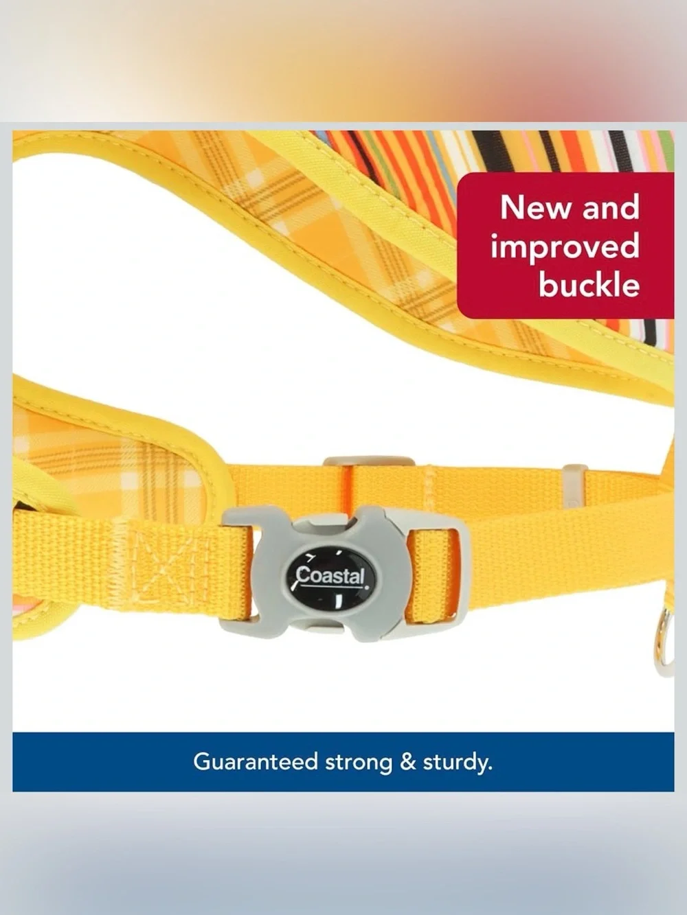 NWT Coastal Pet Sublime Reversible Dog Harness - Adjustable Fit MEDIUM